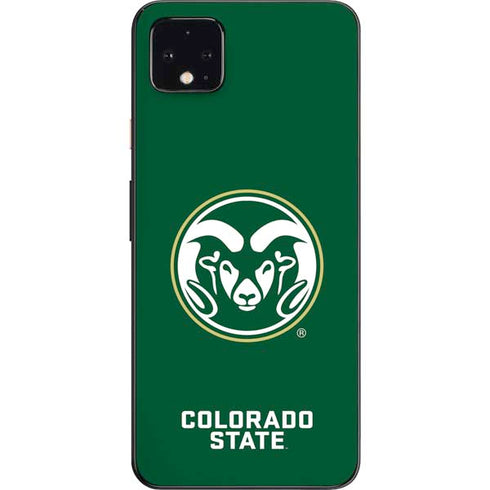 Colorado State University CSU Rams Logo Google Pixel 4 XL Skin